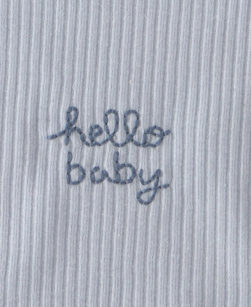 Carter's Baby Boys' Whale Bibs, 3-Pack