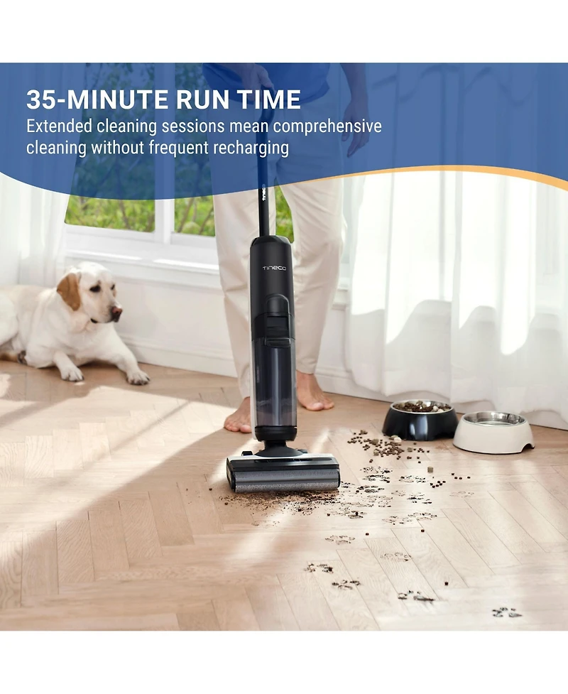 Tineco Floorwasher 6 Series Cordless Wet Dry Vacuum and Mop with FlashDry Self-Cleaning Dock