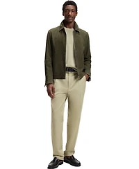 Boss by Hugo Men's Suede Regular-Fit Leather Jacket