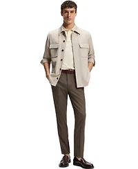 Boss by Hugo Boss Men's Stretch Cotton-Silk Slim-Fit Pants