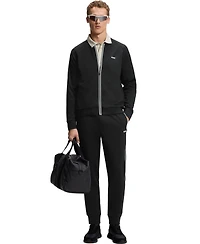 Boss by Hugo Men's Triangle-Jacquard Tracksuit Bottoms Pants