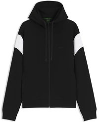 Boss by Hugo Men's Regular-Fit Zip-Up Spacer Pique Sweatshirt