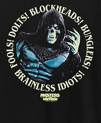 Hybrid Apparel Plus Masters of the Universe Brainless Idiots Skeletor Short-Sleeve Graphic T-Shirt