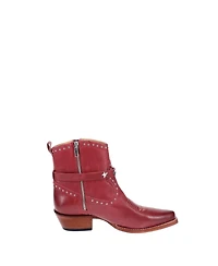 Malibu Beach Women's Premium Western Leather Boots Sandy