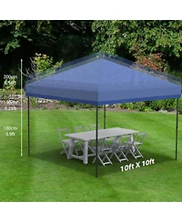 gaomon Outdoor 4-Sidewall Pop Up Canopy Tent for Picnics, Camping
