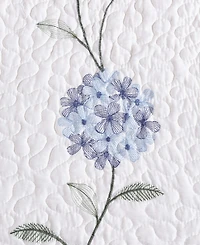 Beatrice Home Fashions Carnation Embroidered Bedspread