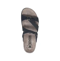 Mephisto Women's Hannel Velvet Leather Sandal