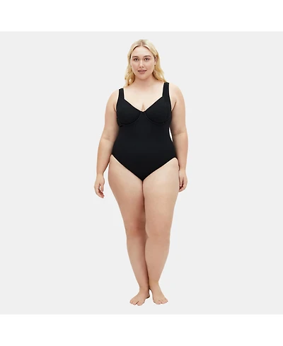 City Chic Plus Corfu Underwire 1 Piece