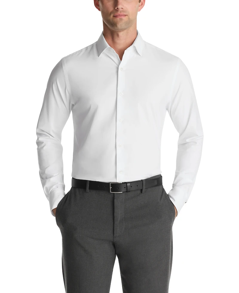Tommy Hilfiger Men's Spread Collar Dress Shirt