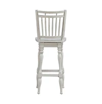 Liberty Furniture Industries, Inc. Spindle Back Swivel Bar Stools - Set of 2