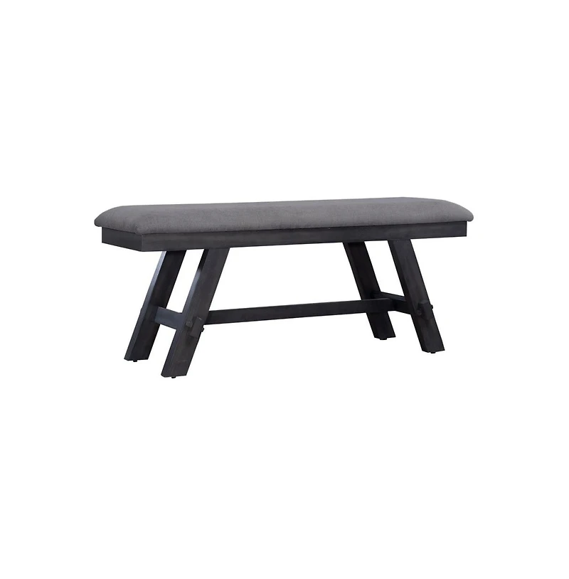 Liberty Furniture Industries, Inc. Lawson Bench (Rta) in Slate with Weathered Top