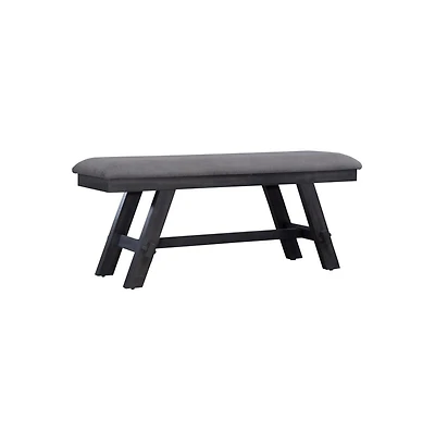 Liberty Furniture Industries, Inc. Lawson Bench (Rta) in Slate with Weathered Top