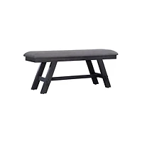 Liberty Furniture Industries, Inc. Lawson Bench (Rta) in Slate with Weathered Top