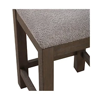 Liberty Furniture Industries, Inc. Cascade Falls Living Room Upholstered Console Stool - Satin Espresso