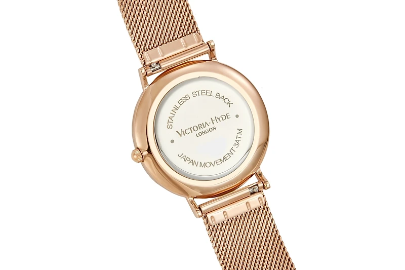 Victoria Hyde Classic Men's Watch - Modern Minimalism with Stainless steel strap