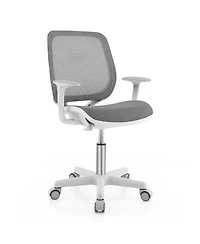 Slickblue Kids Adjustable Height Mesh Swivel Chair for Computer Desk and Study Room