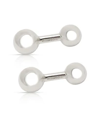 Pre-Owned Tiffany & Co Sterling Silver Ball Cufflinks
