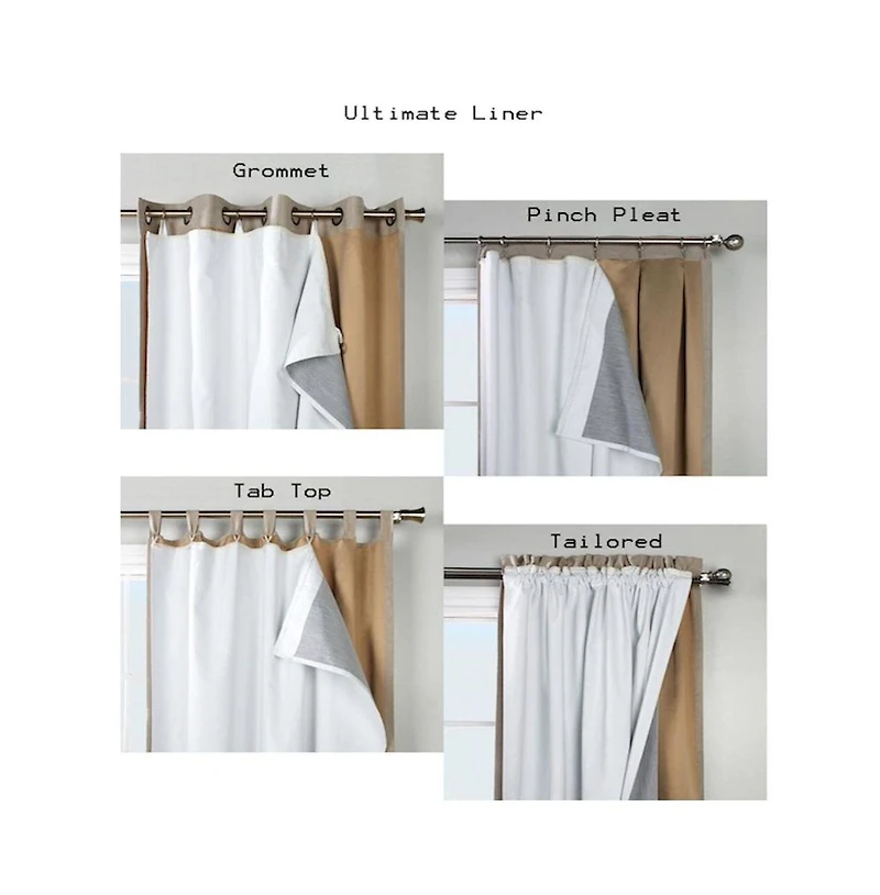 ThermalogicT Ultimate Multi Functional 45 X 77 Blackout Liner