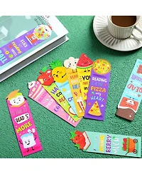 Gnuadz Scratch Sniff Scented Bookmarks Fruit Food Theme Sayings Gifts Reading Lovers