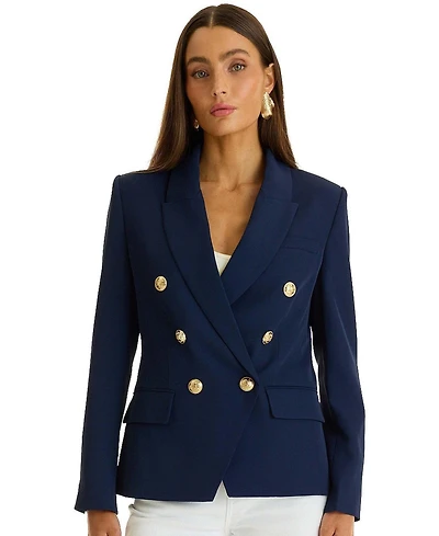 The Noli Shop Women's Sasha Double Breasted Blazer