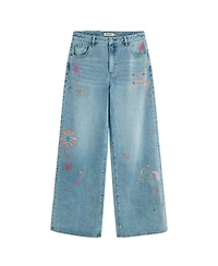 Desigual Women's Printed Denim Trousers