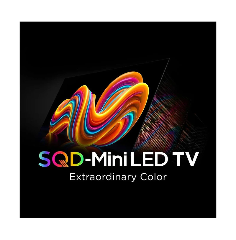 Tcl 85" QM7L Series 4K Mini Led Smart Google Tv Dolby Vision Hdr Gaming - 85QM7L