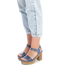 Xti Women's Casual Heeled Platform Sandals Refresh collection
