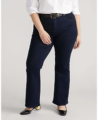 Universal Standard Women's Farrah High Rise Flared Jeans