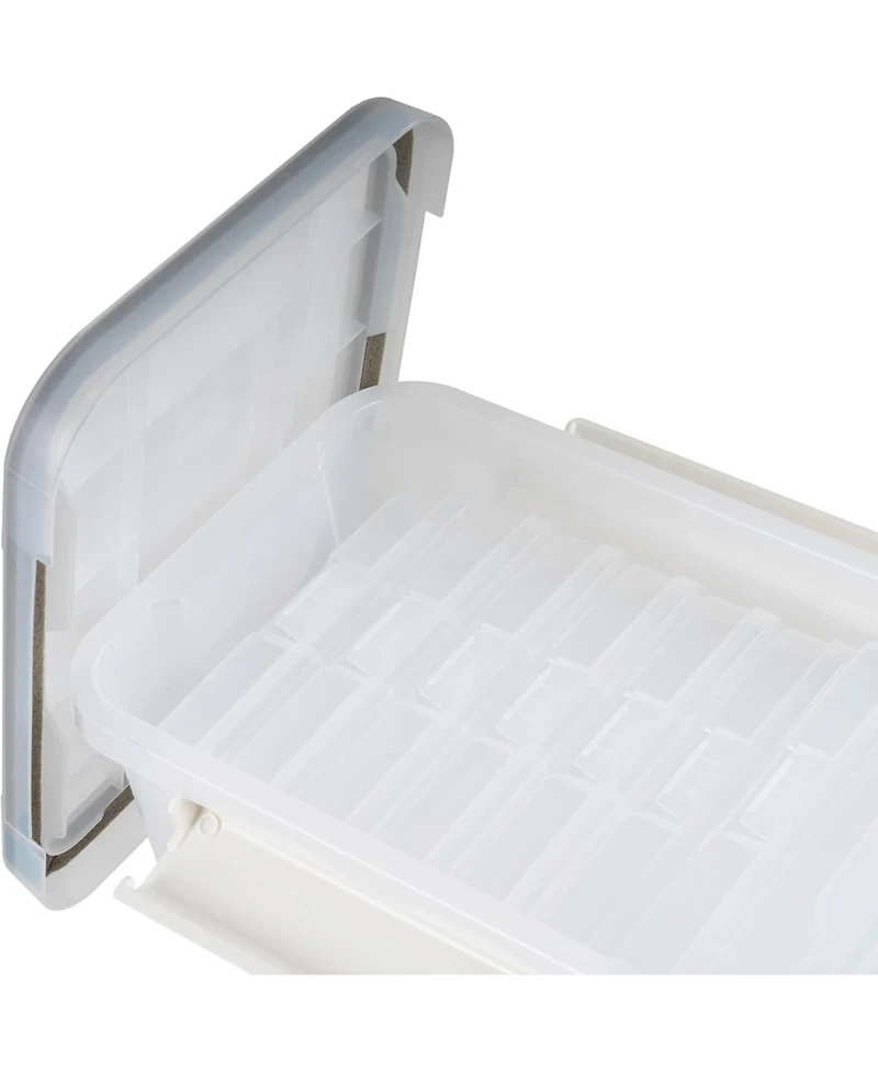 Iris Usa WeatherPro Photo Storage with 7 Inner 4" x 6" Cases, Organization Container