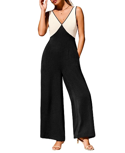 Cupshe Women's Modernist Two-Toned Jumpsuit