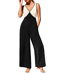 Cupshe Women's Modernist Two-Toned Jumpsuit