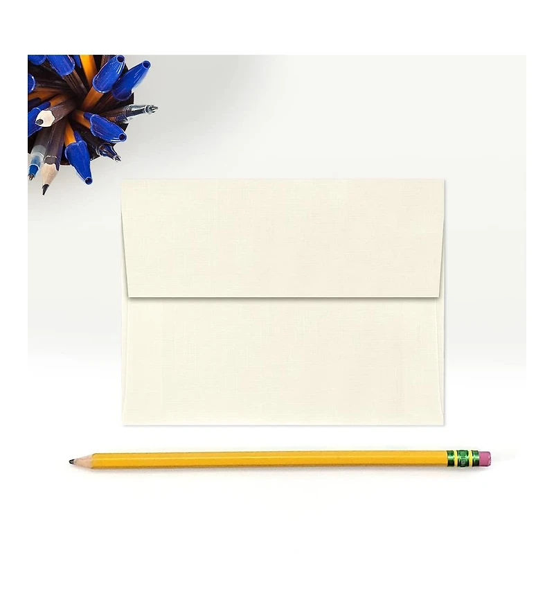 Gnuadz A2 Invitation Envelopes Linen Peel Press 50pcs