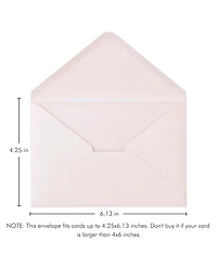 Gnuadz Envelopes Suitable for Greeting Cards, Weddings, and Christmas Gifts