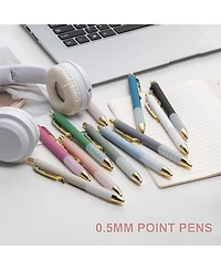 Gnuadz Gel Pens Ink Fine Point Retractable 12-count