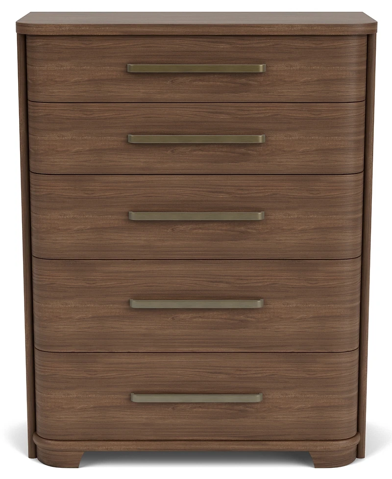 Amelie 54" Wood 5-Drawer Chest