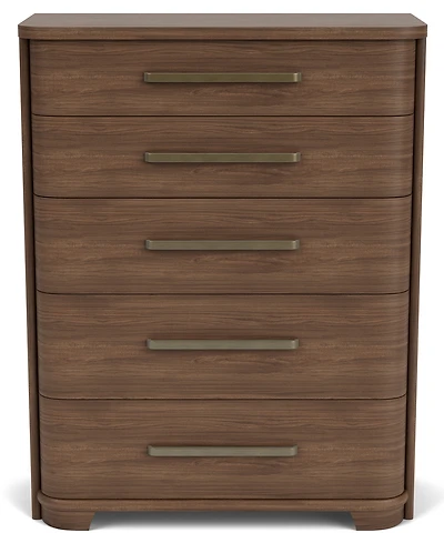 Amelie 54" Wood 5-Drawer Chest