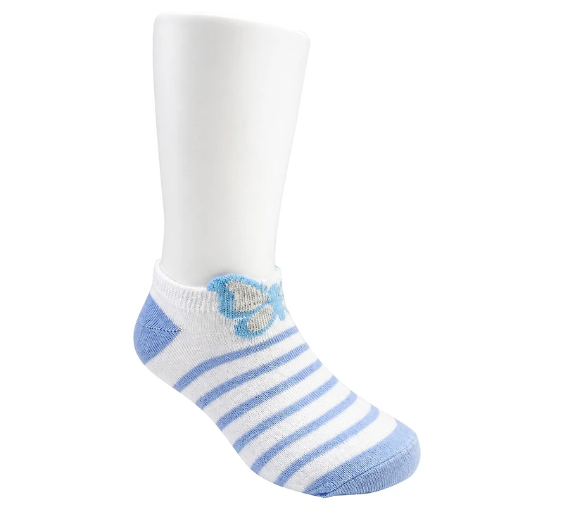 Rainbow Sugar Girls' 4-8.5 Low Cut Socks, 10-Pack