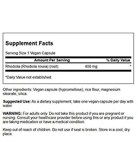 Swanson Premium Brand Rhodiola Rosea Root, Adaptogenic Herb Supplement, Balance and Stress Support, 100 Capsules
