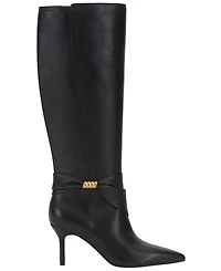 Vince Camuto Women's Meezo Wide Calf Stiletto Dress Boots
