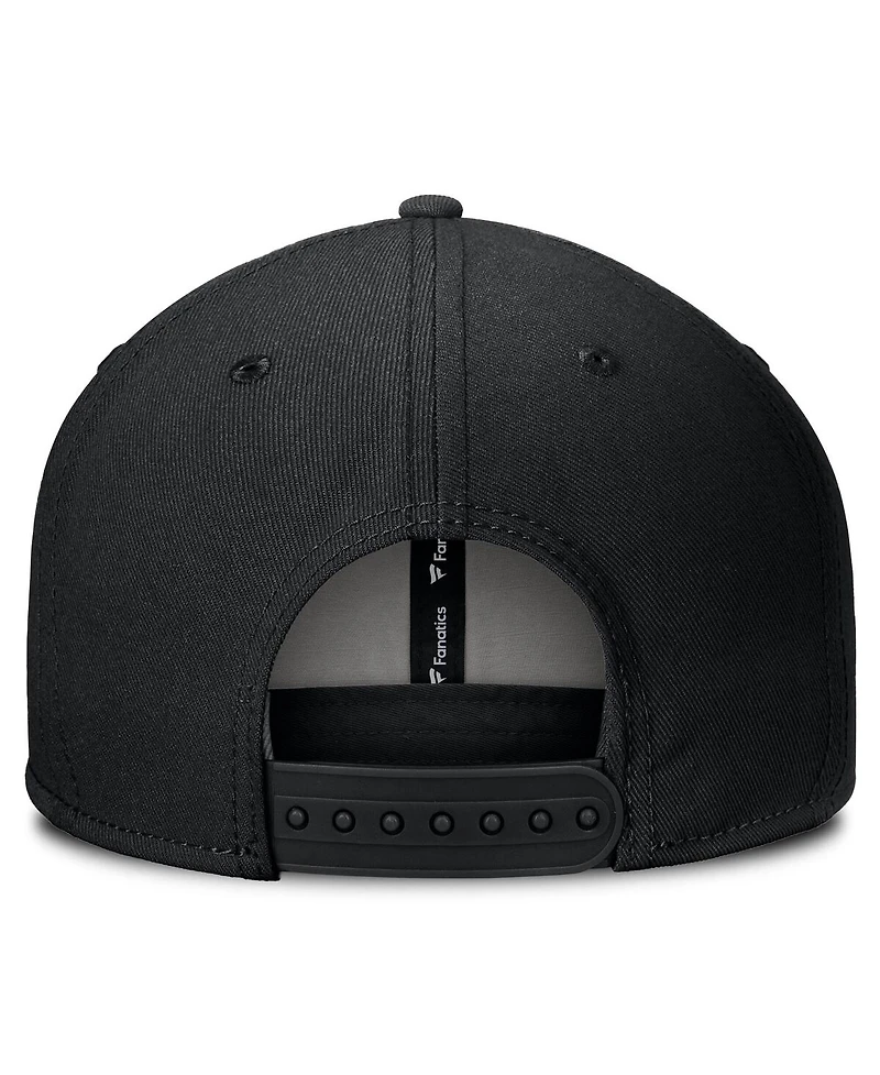 Fanatics Men's Black Los Angeles Kings Primary Logo Snapback Hat