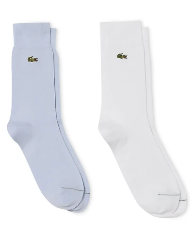 Lacoste Men's High Height Crew Socks, 2-Pack