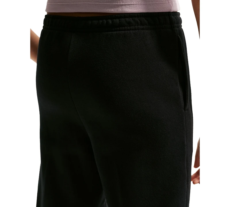 Nike Girls' 7-16 Sportswear Studio Fleece Drawcord Pants