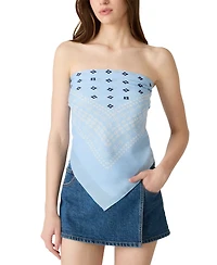 Steve Madden Geometric Bandana Printed Square Scarf