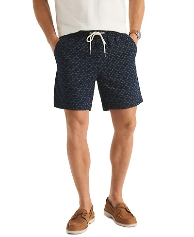 Nautica Men's Printed Pull-On Shorts