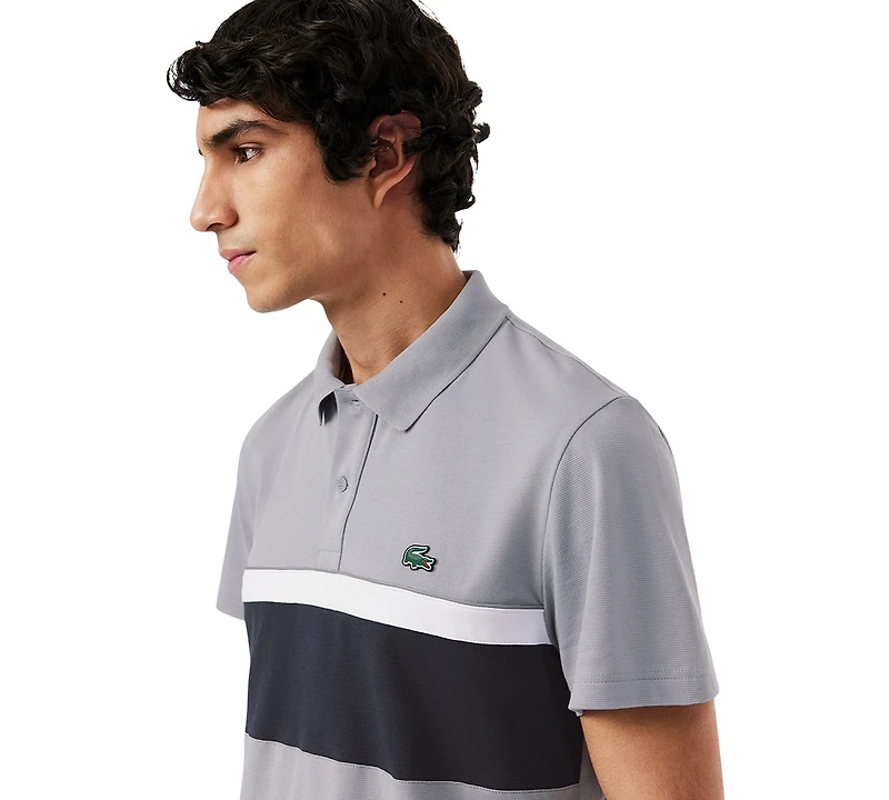 Lacoste Men's Regular-Fit Color Block Polo Shirt