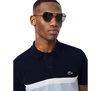 Lacoste Men's Regular-Fit Color Block Polo Shirt