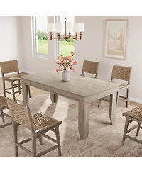 gaomon 63 Farmhouse Dining Table For 4-6 People, Room, Kitchen