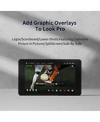 YoloLiv YoloBox Pro All-In-One Multi-Cam Live Streaming Device with Encoder, Switcher, Recorder, Monitor & Audio Mixer