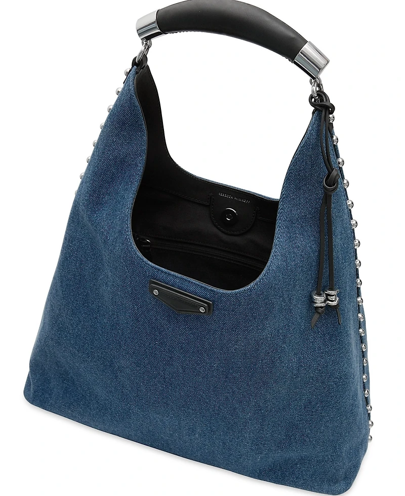 Rebecca Minkoff Nolita Large Denim Hobo Handbag