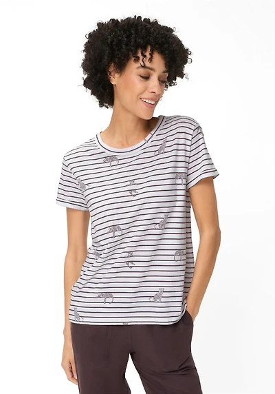 Olsen Women's Stripe T-Shirt